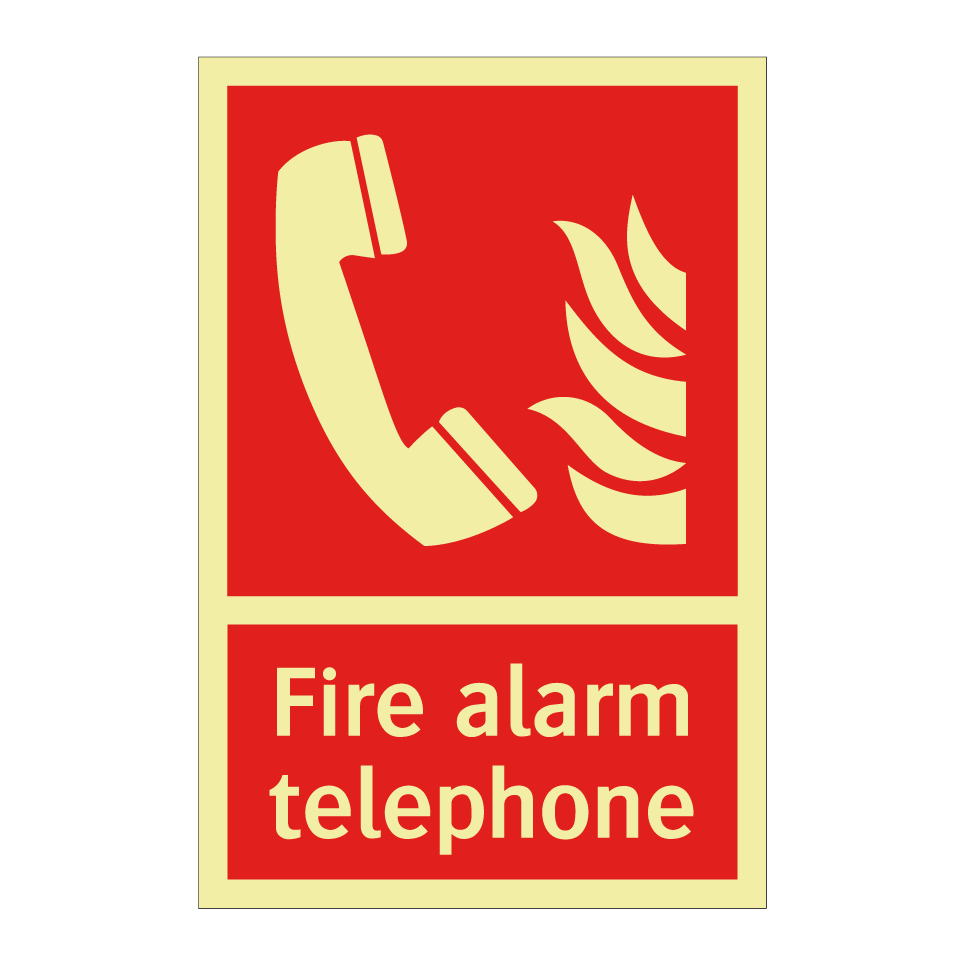 Fire alarm telephone