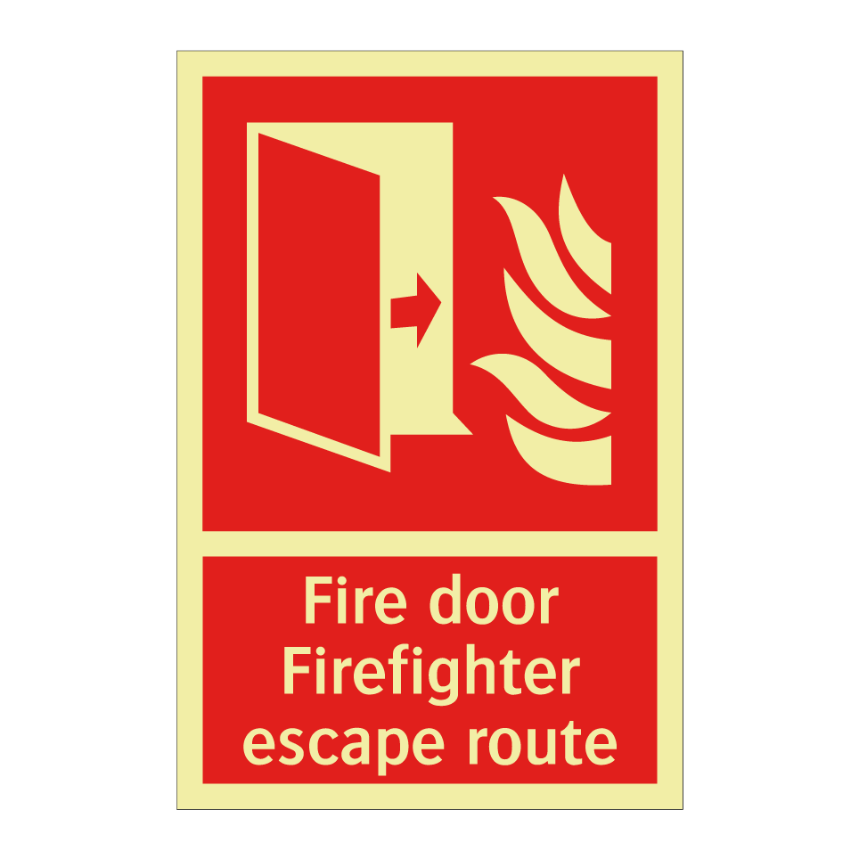 Fire door Firefighter escape route