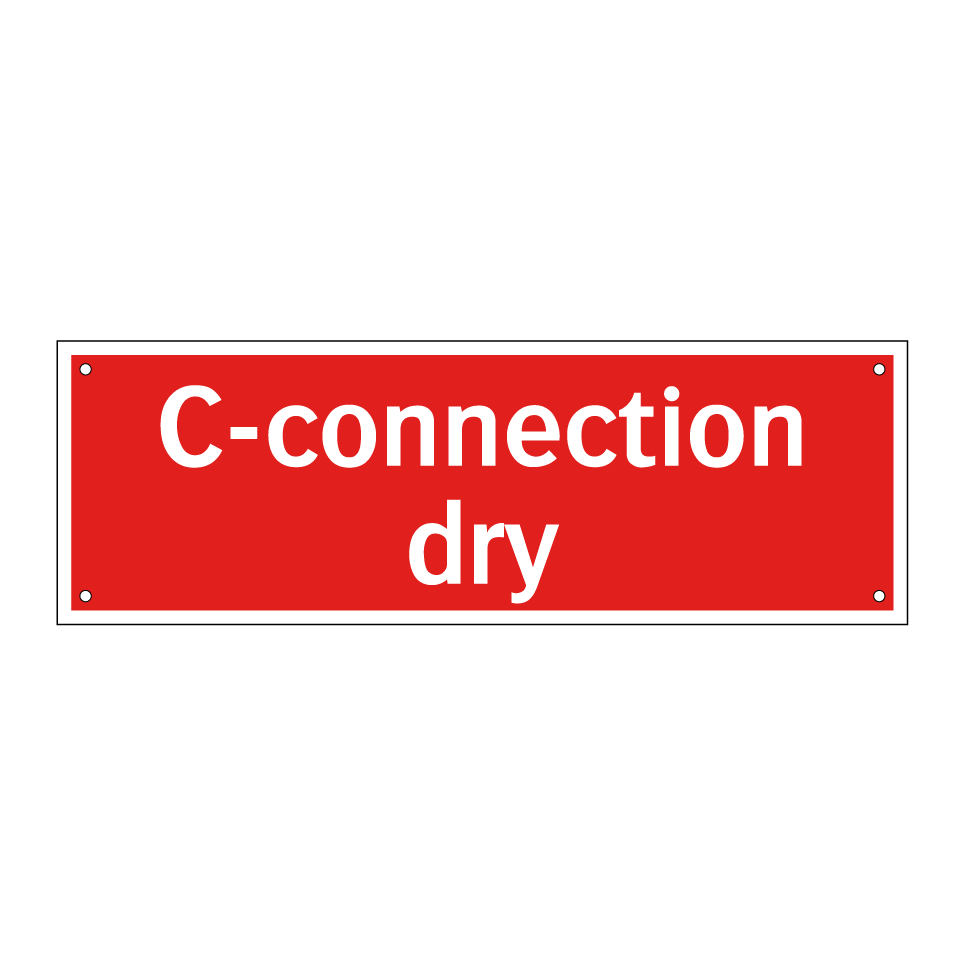 C-connection dry