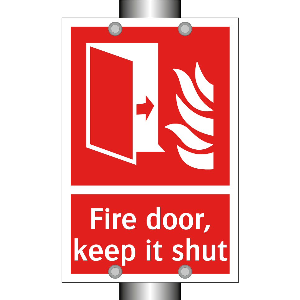Fire door, keep it shut