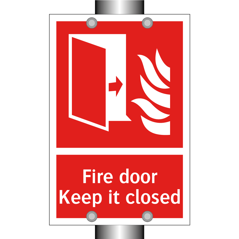 Fire door Keep it closed