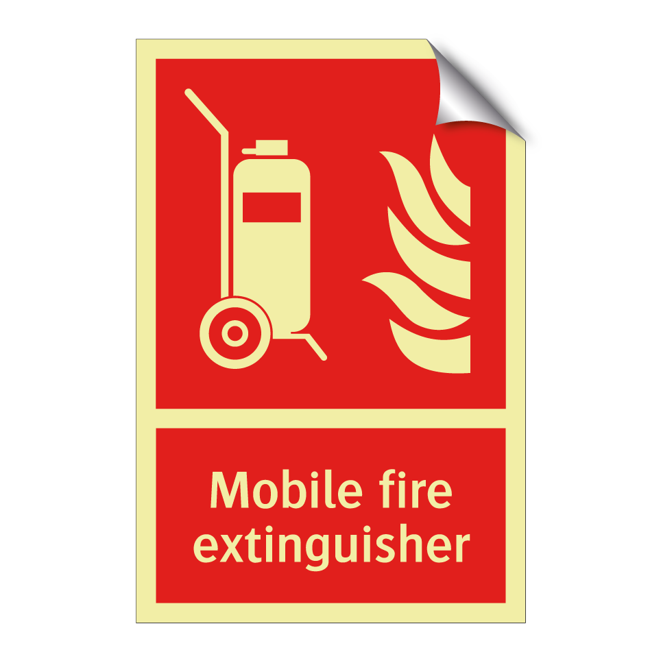 Mobile fire extinguisher