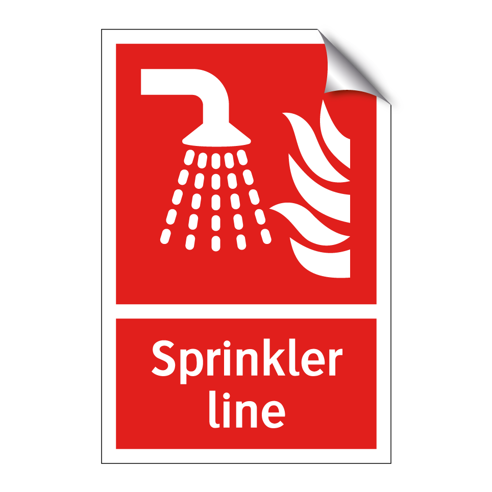 Sprinkler line