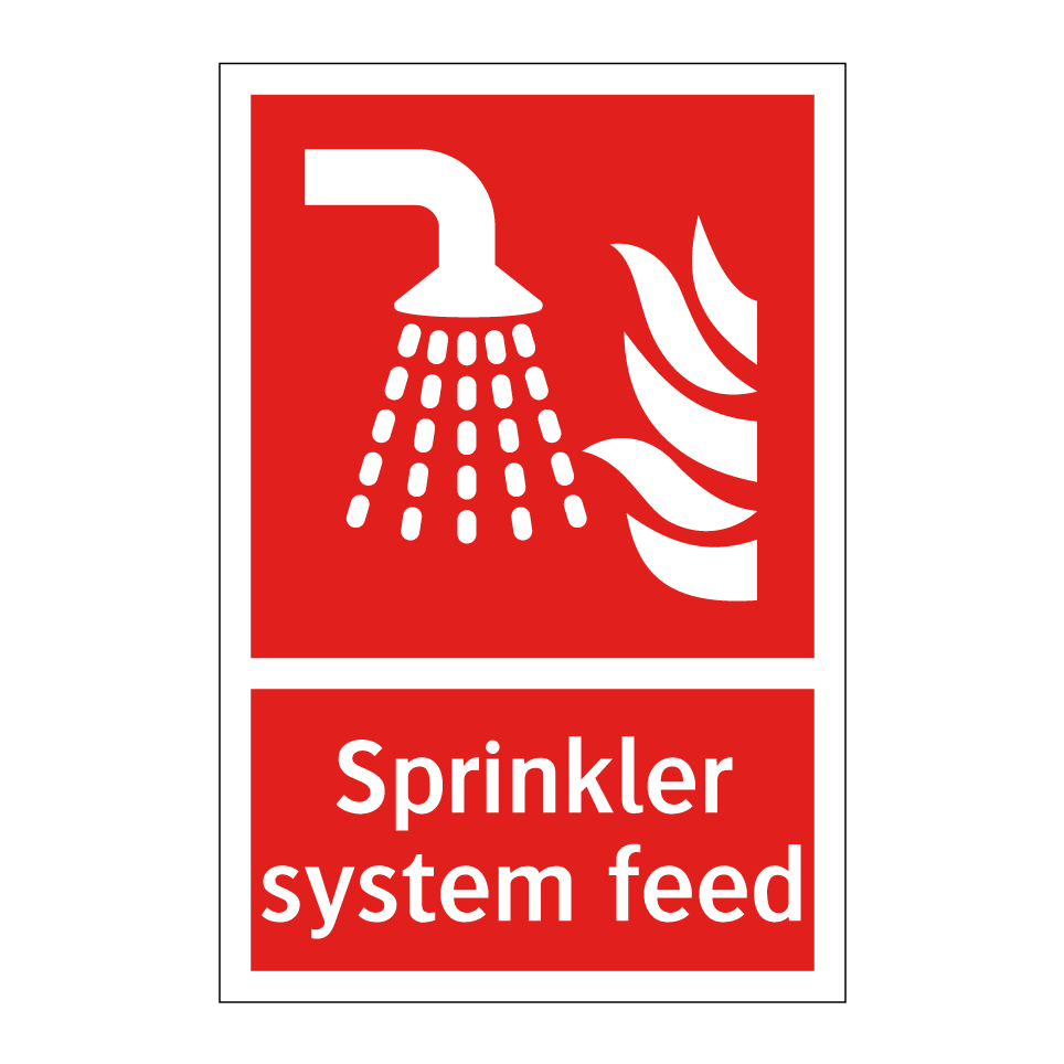 Sprinkler system feed