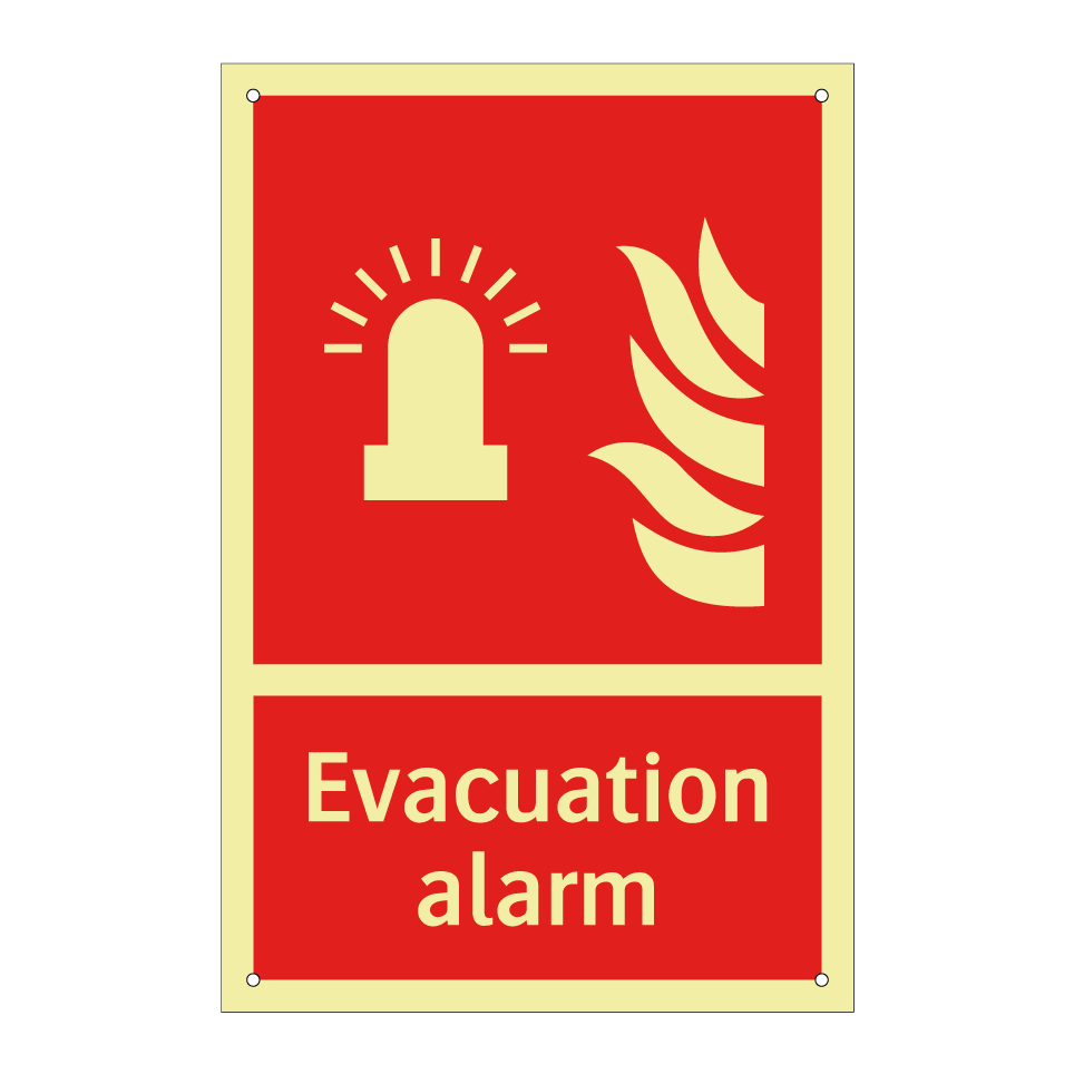 Evacuation alarm