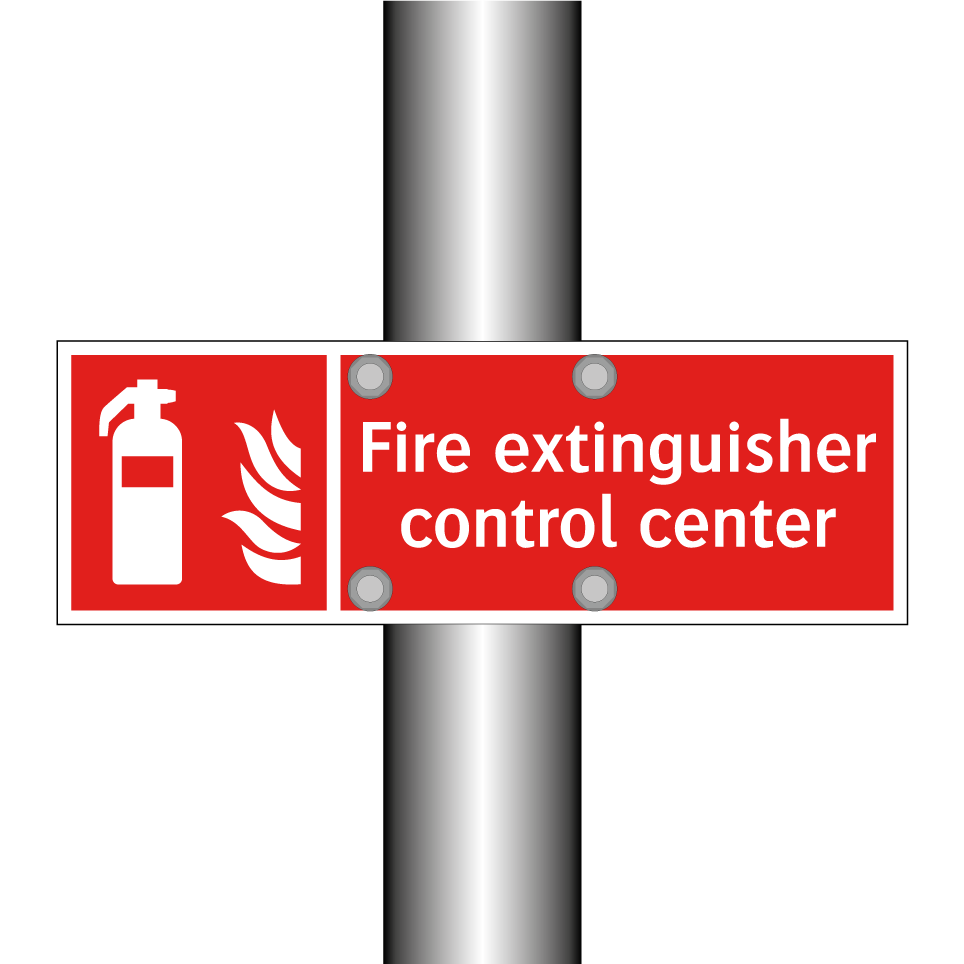 Fire extinguisher control center