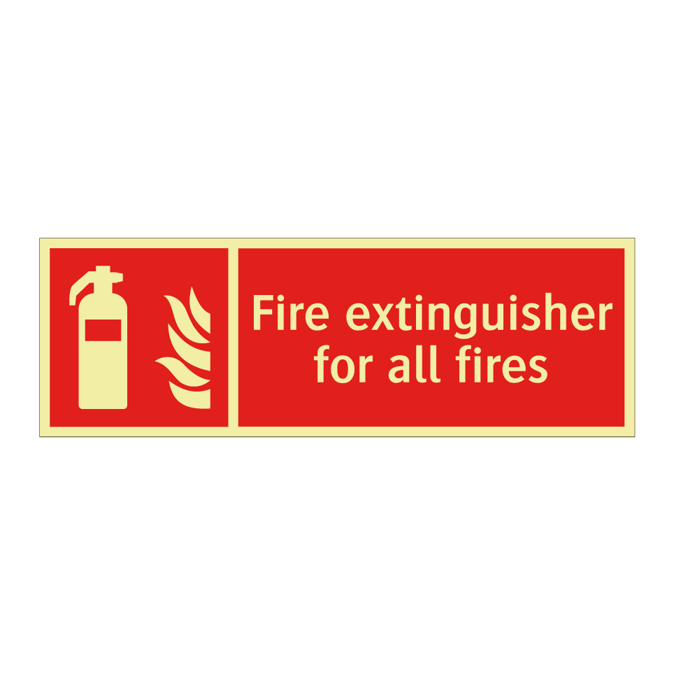 Fire extinguisher for all fires