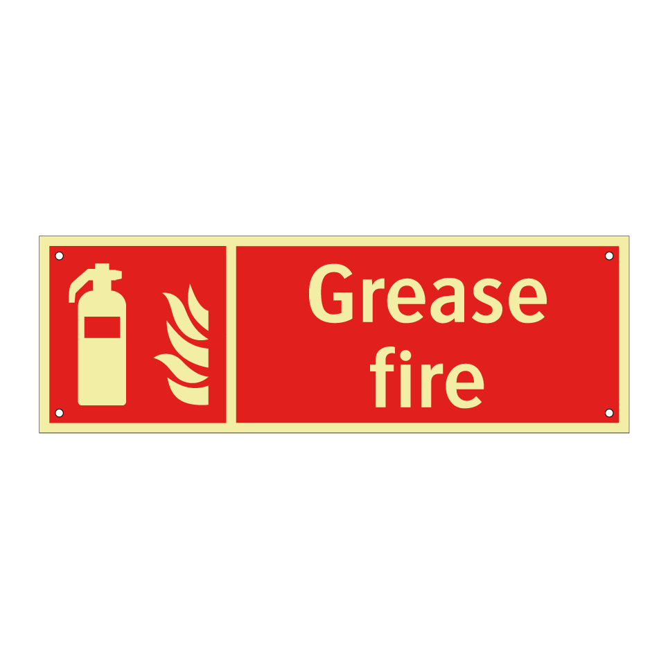 Grease fire