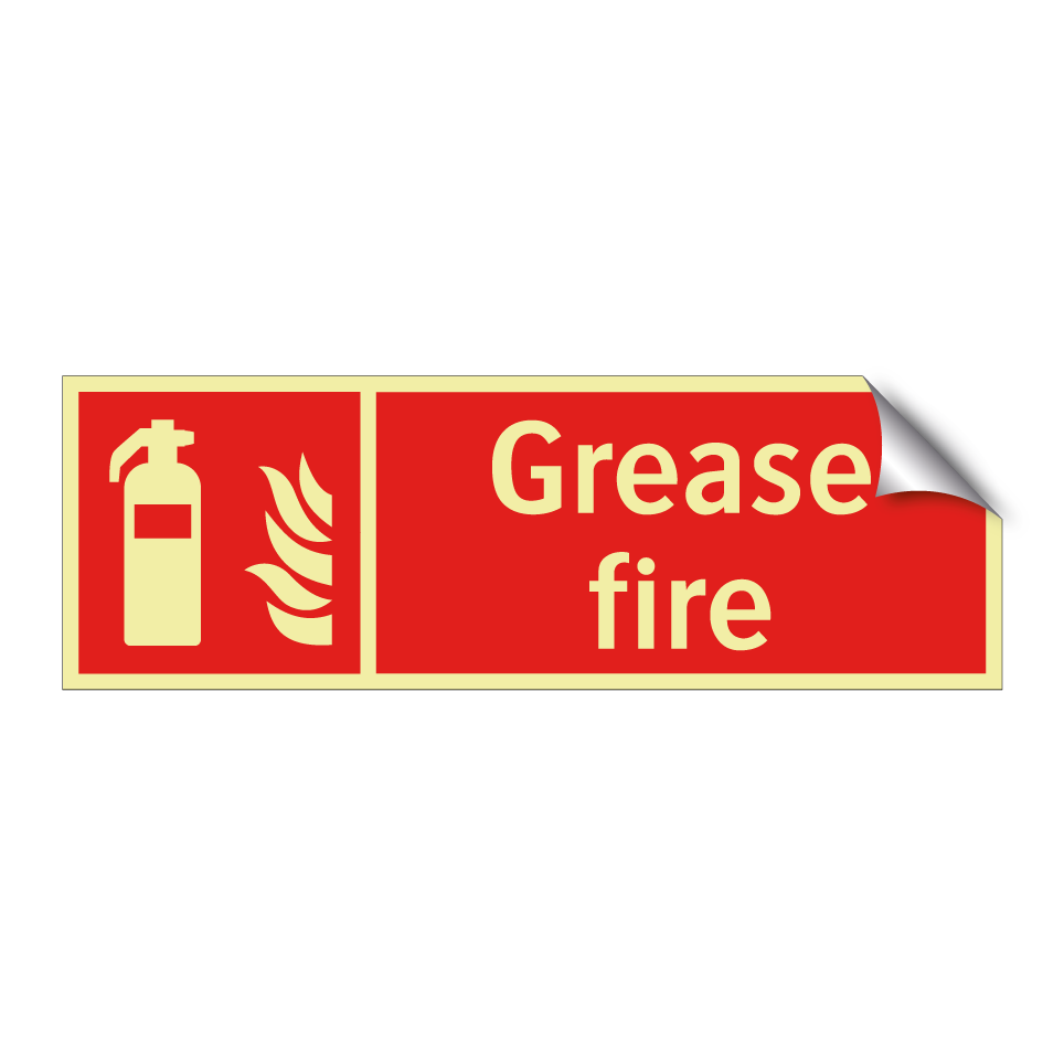 Grease fire