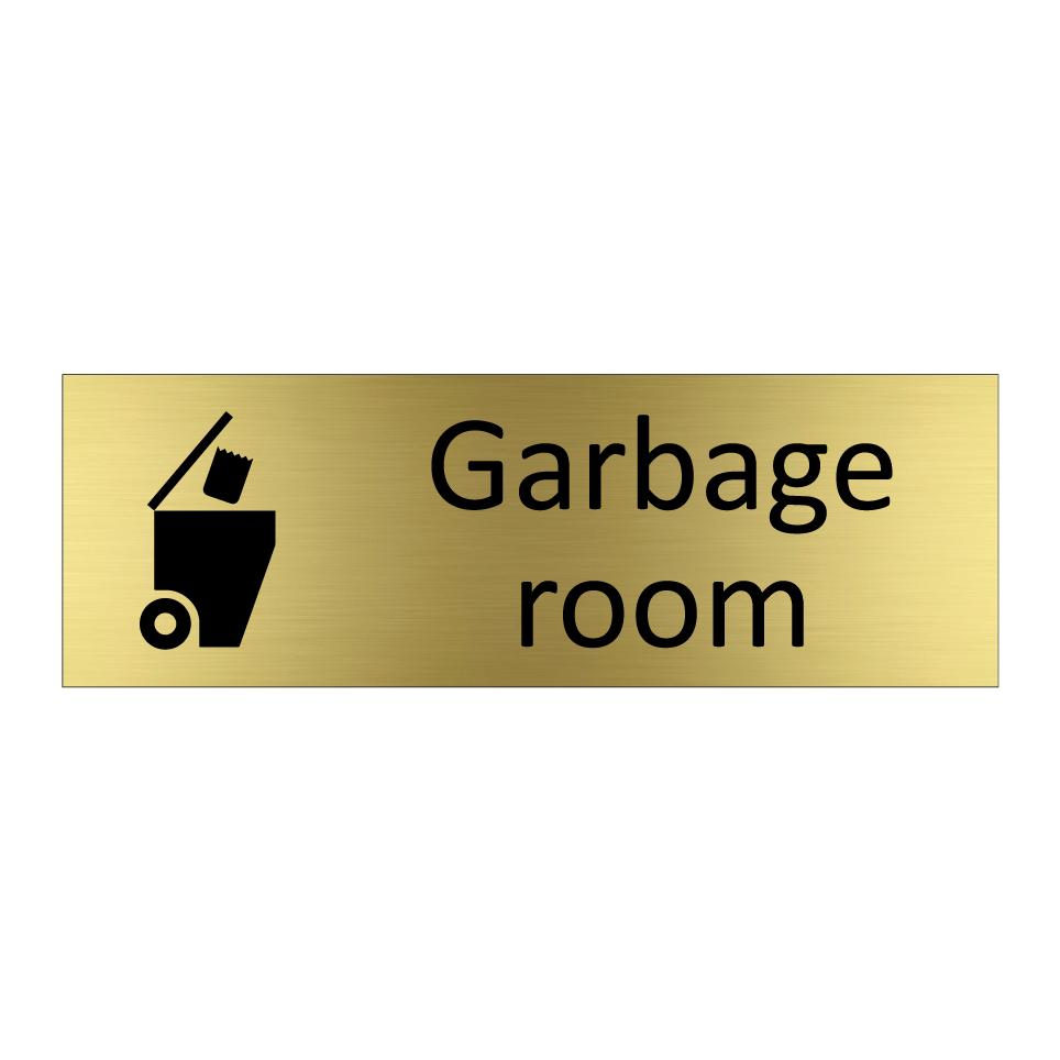 Garbage room
