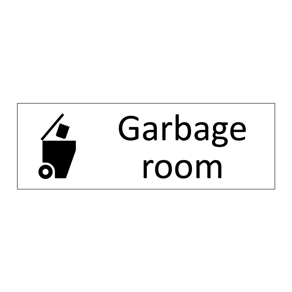 Garbage room