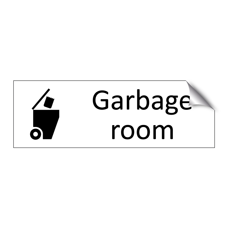 Garbage room