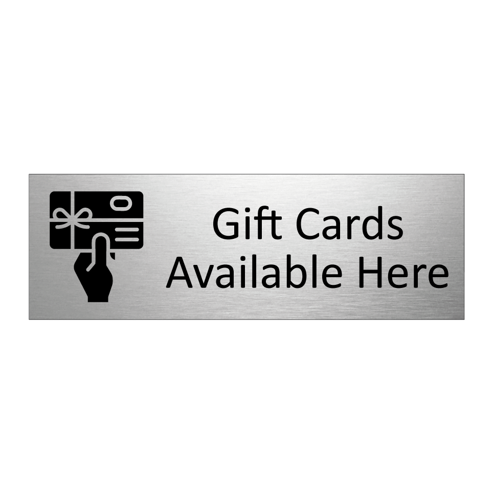 Gift Cards Available Here