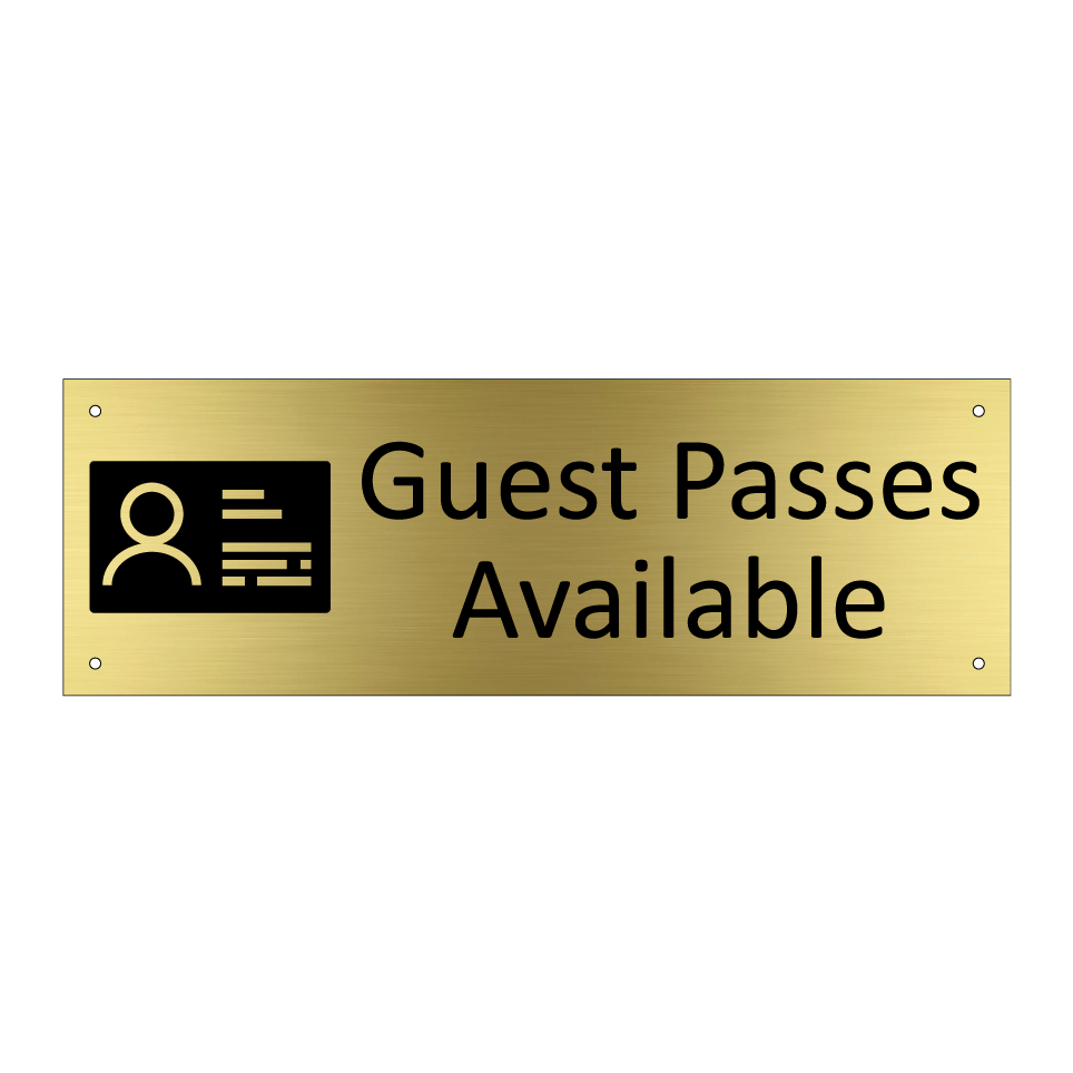 Guest Passes Available