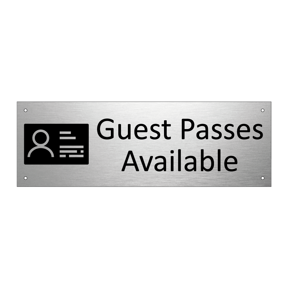 Guest Passes Available