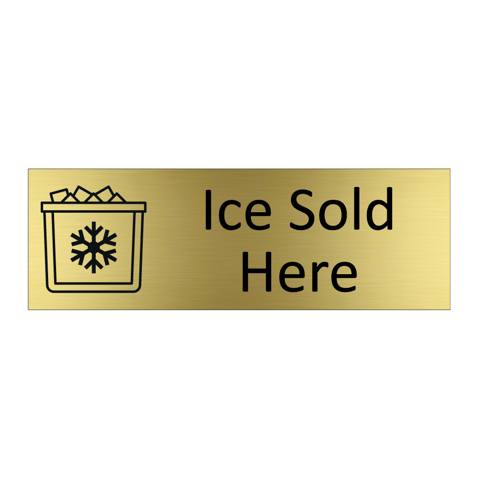 Ice Sold Here