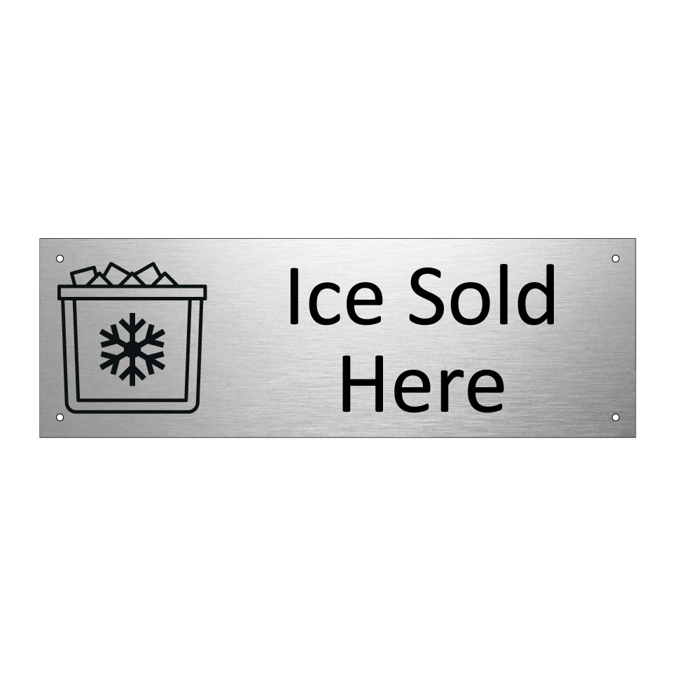 Ice Sold Here