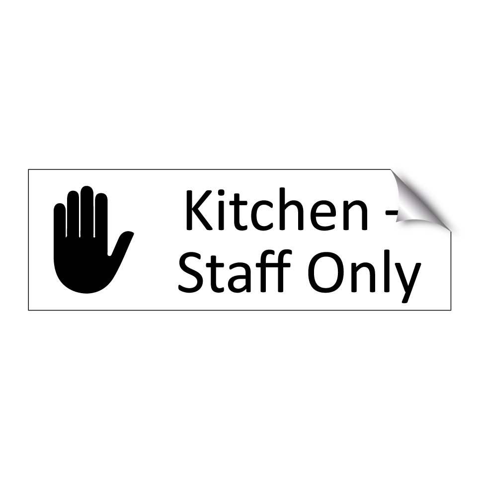 Kitchen – Staff Only
