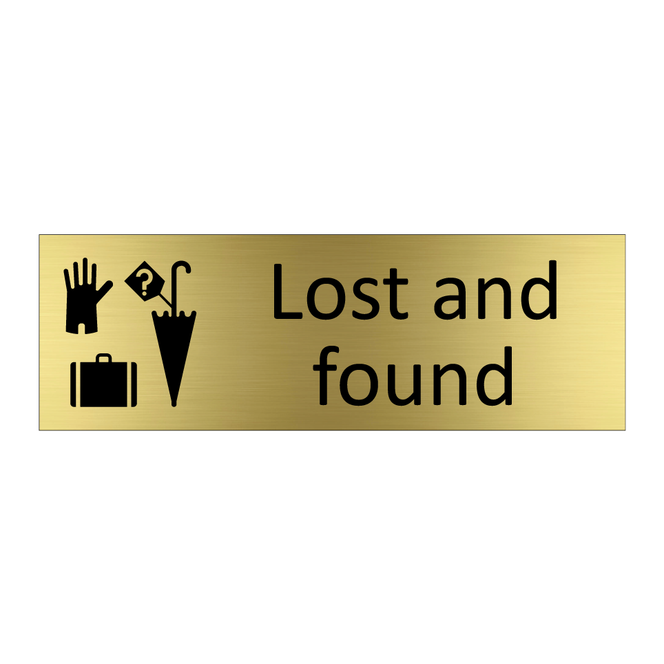 Lost and found