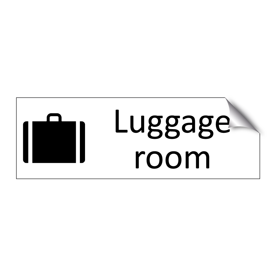 Luggage room