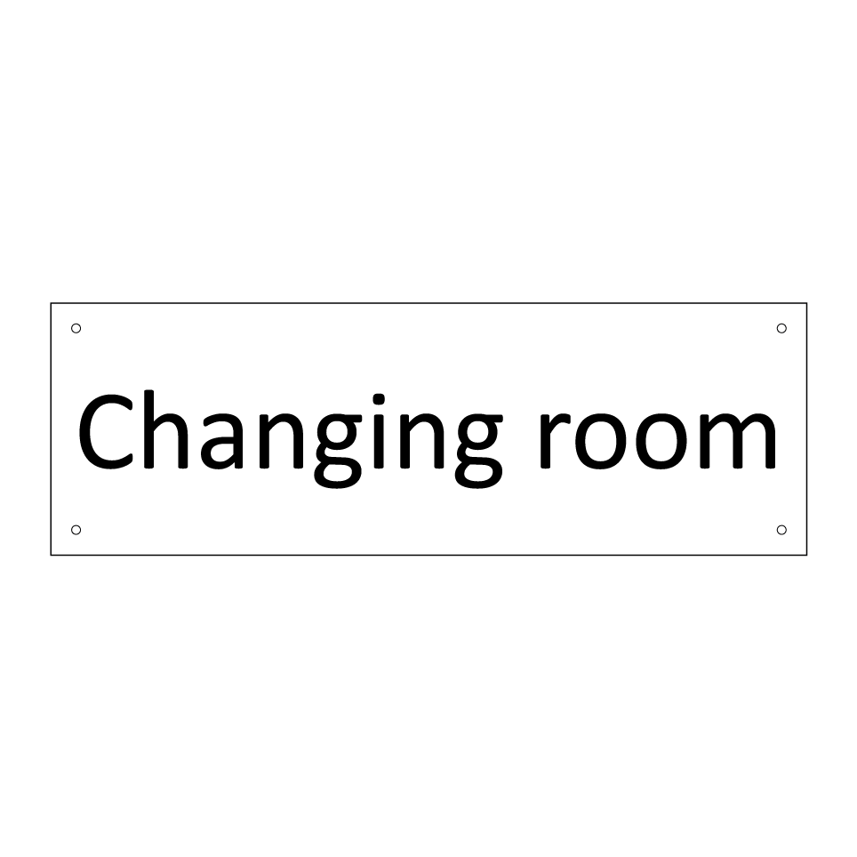Changing room