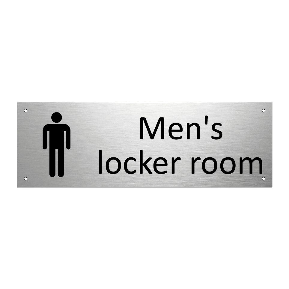 Men's locker room