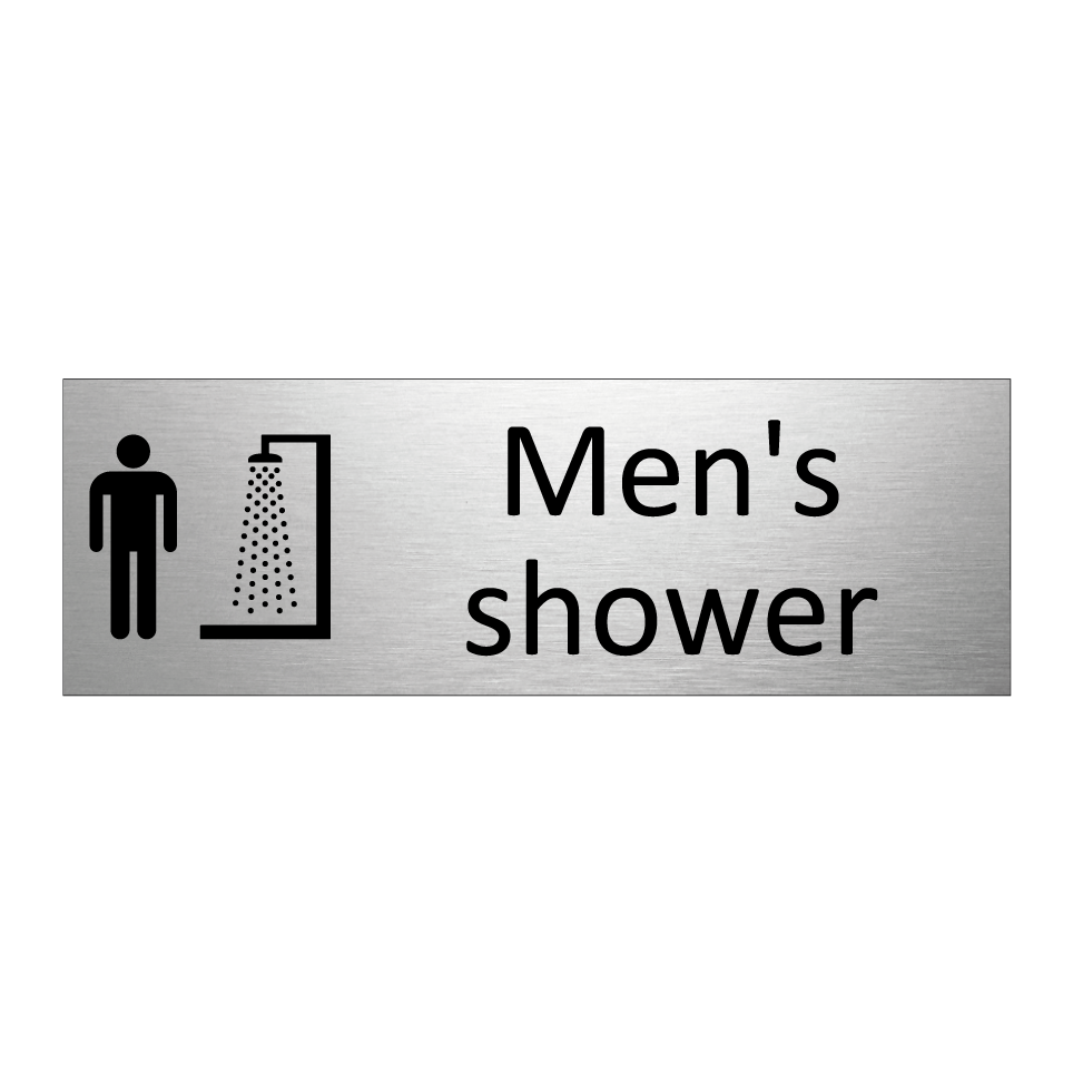 Men's shower