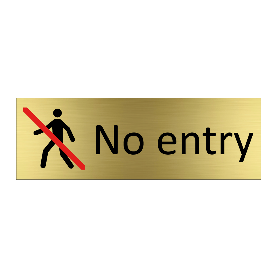 No entry