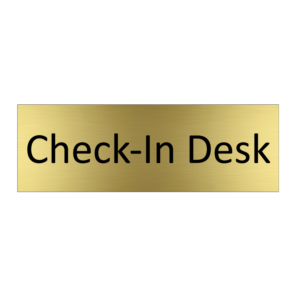 Check-In Desk