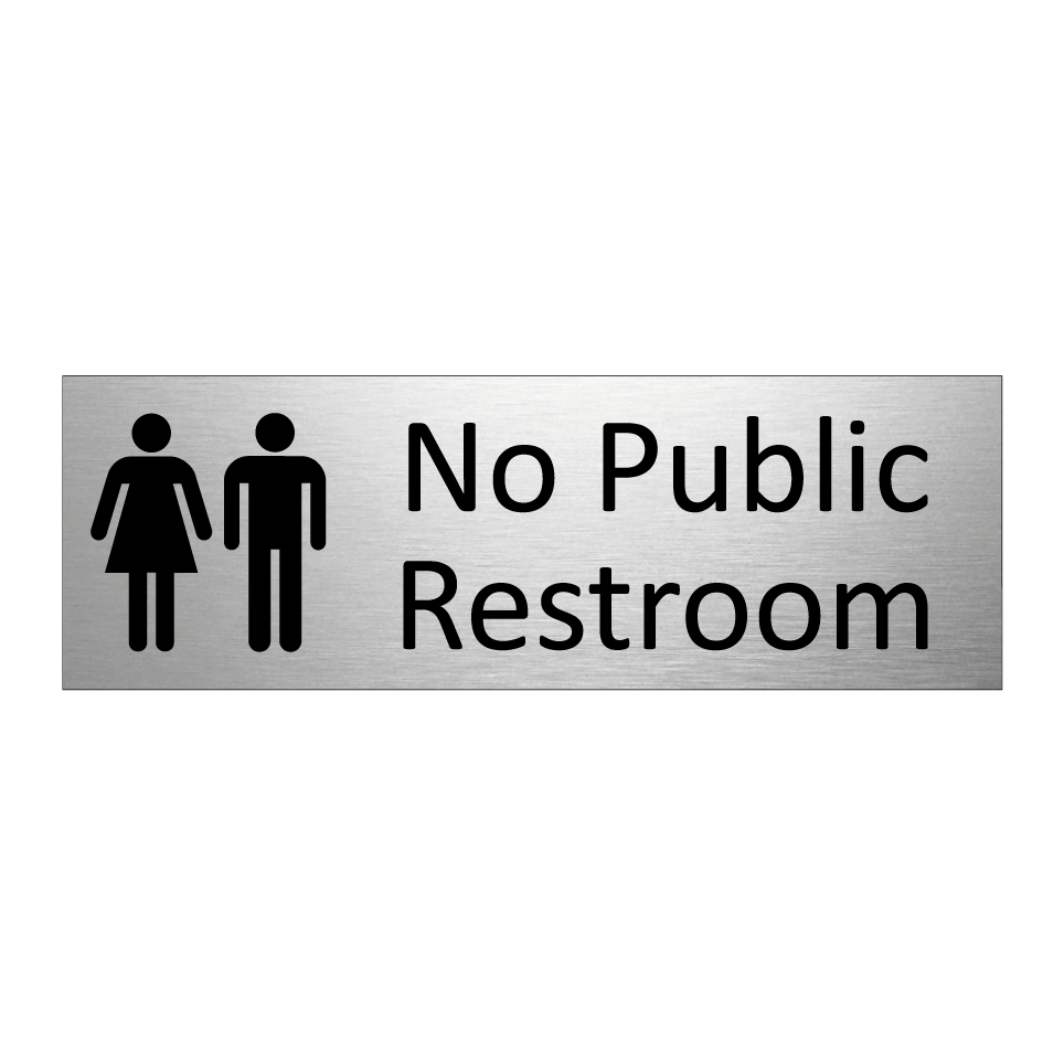 No Public Restroom