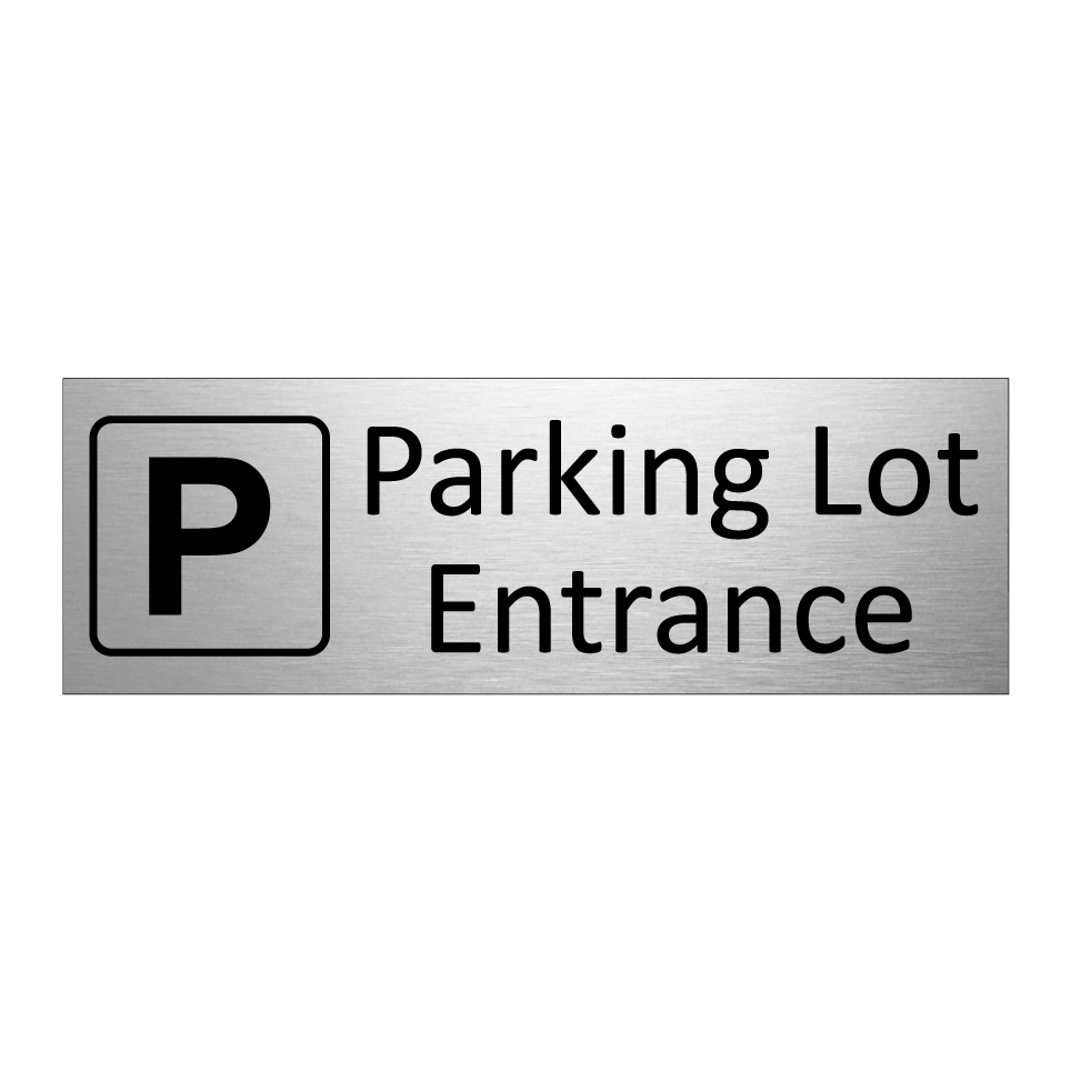 Parking Lot Entrance
