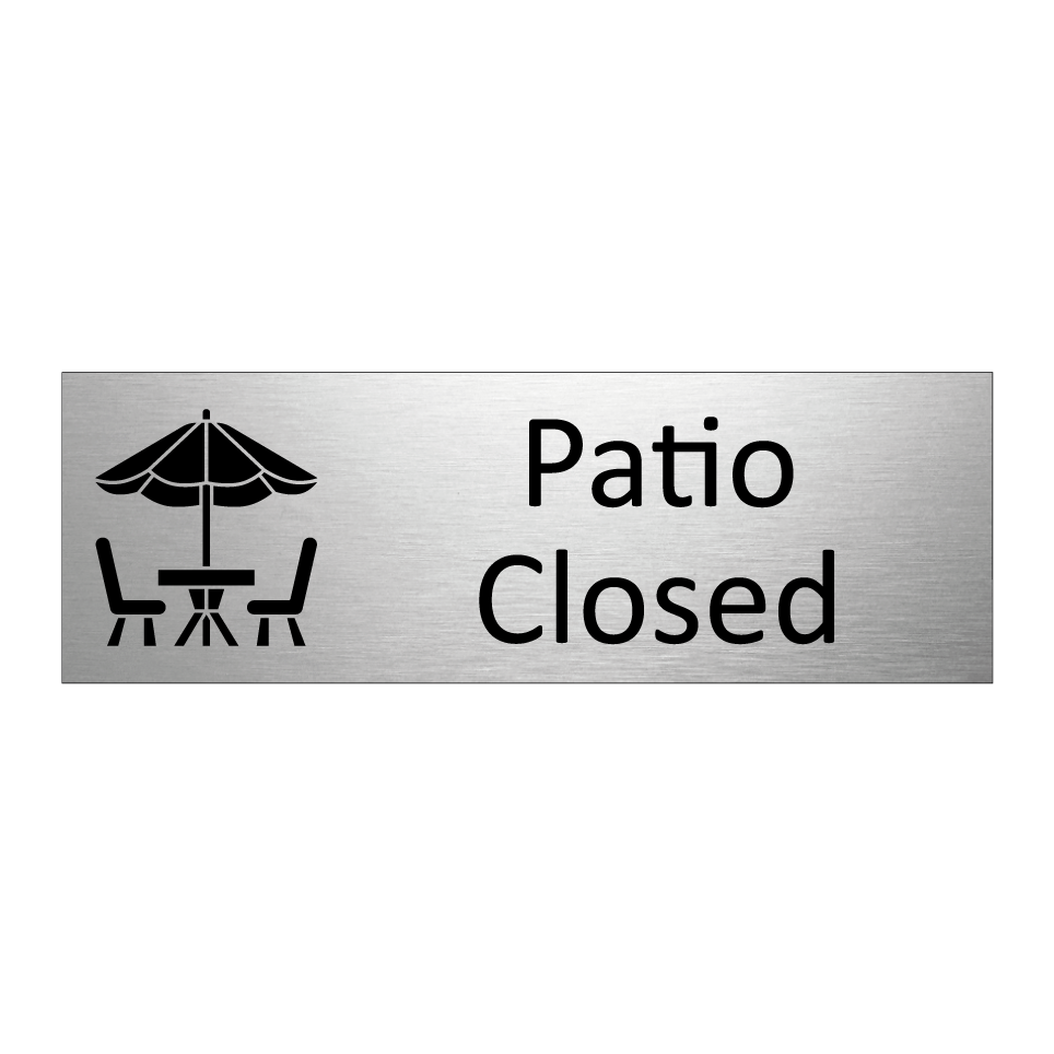 Patio Closed