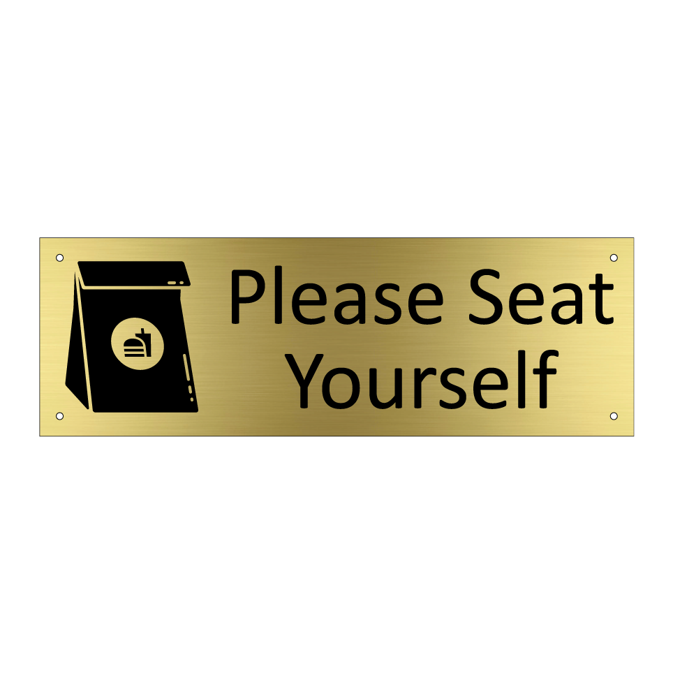 Please Seat Yourself