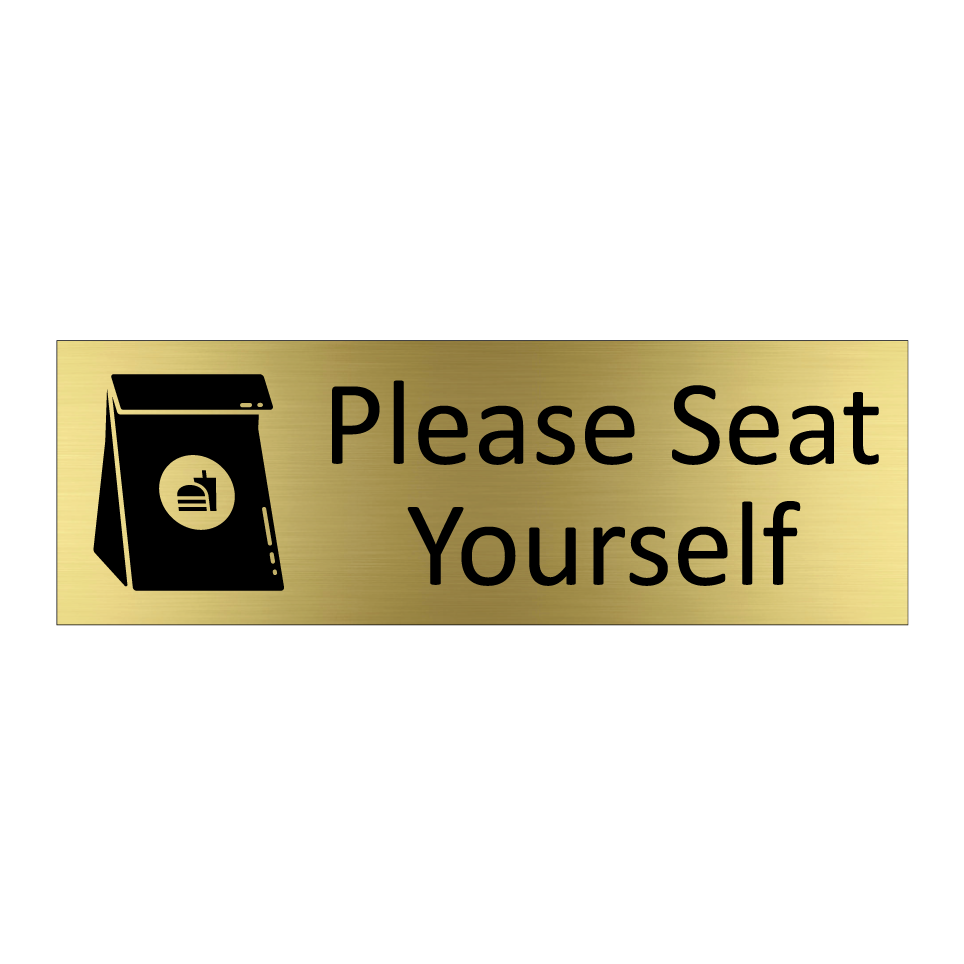 Please Seat Yourself