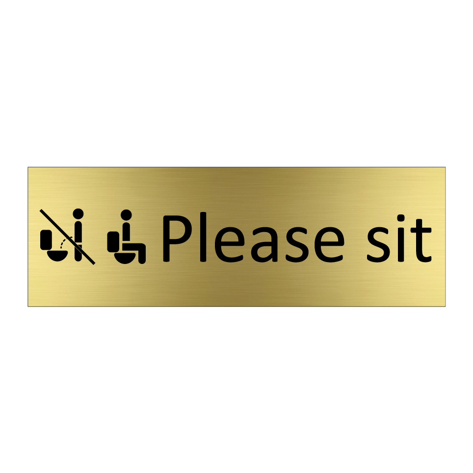 Please sit