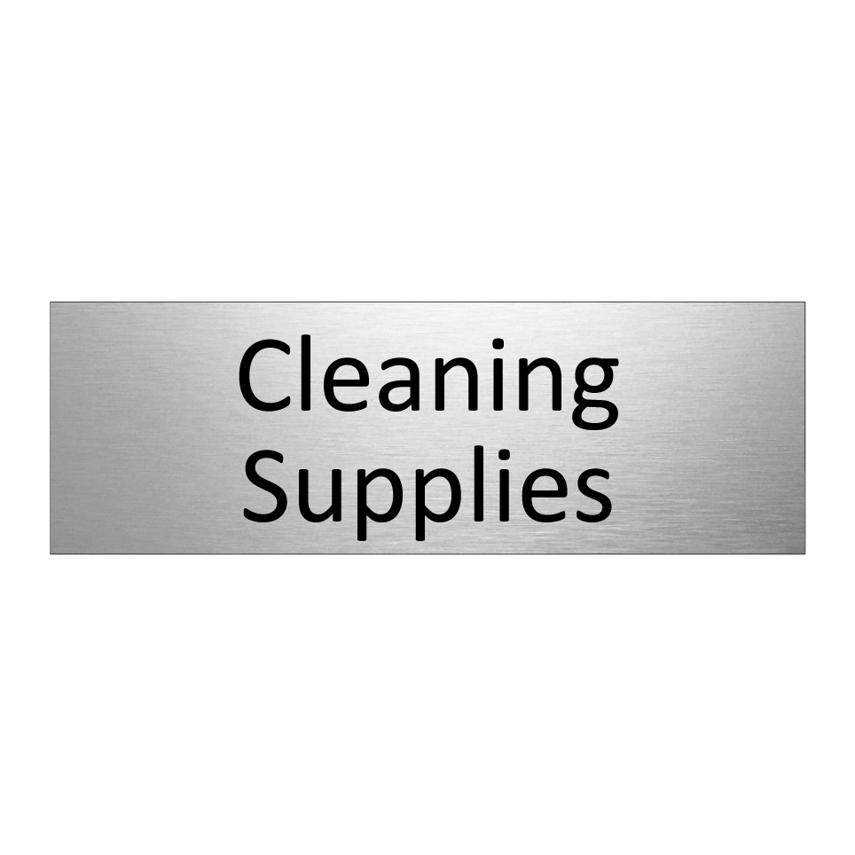 Cleaning Supplies
