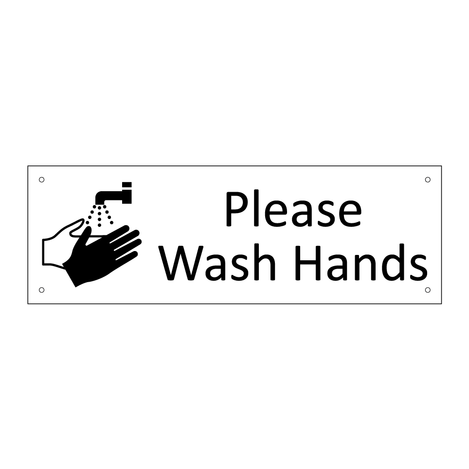 Please Wash Hands