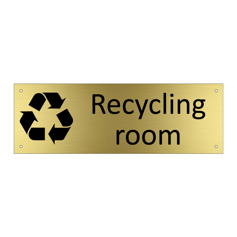 Recycling room