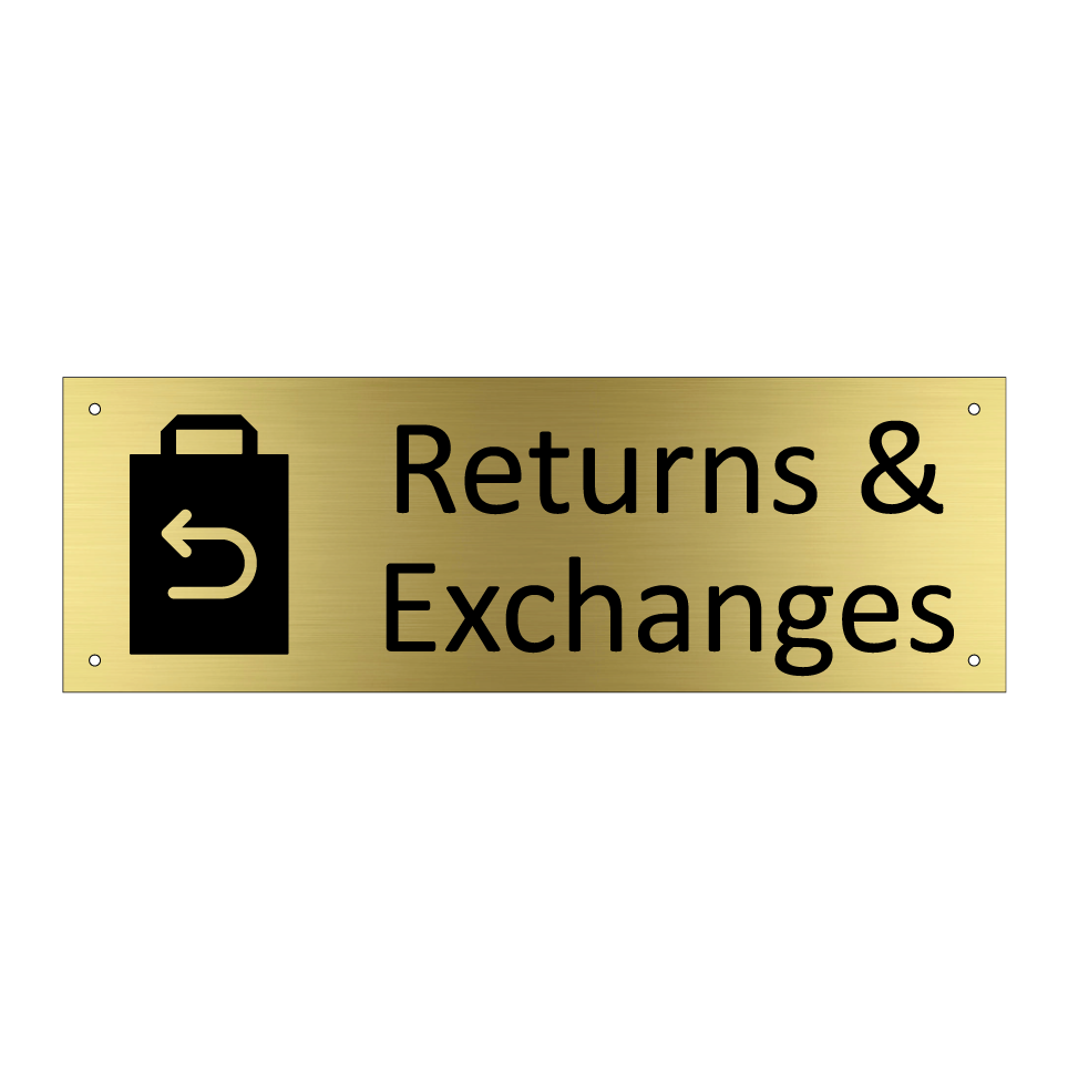 Returns & Exchanges