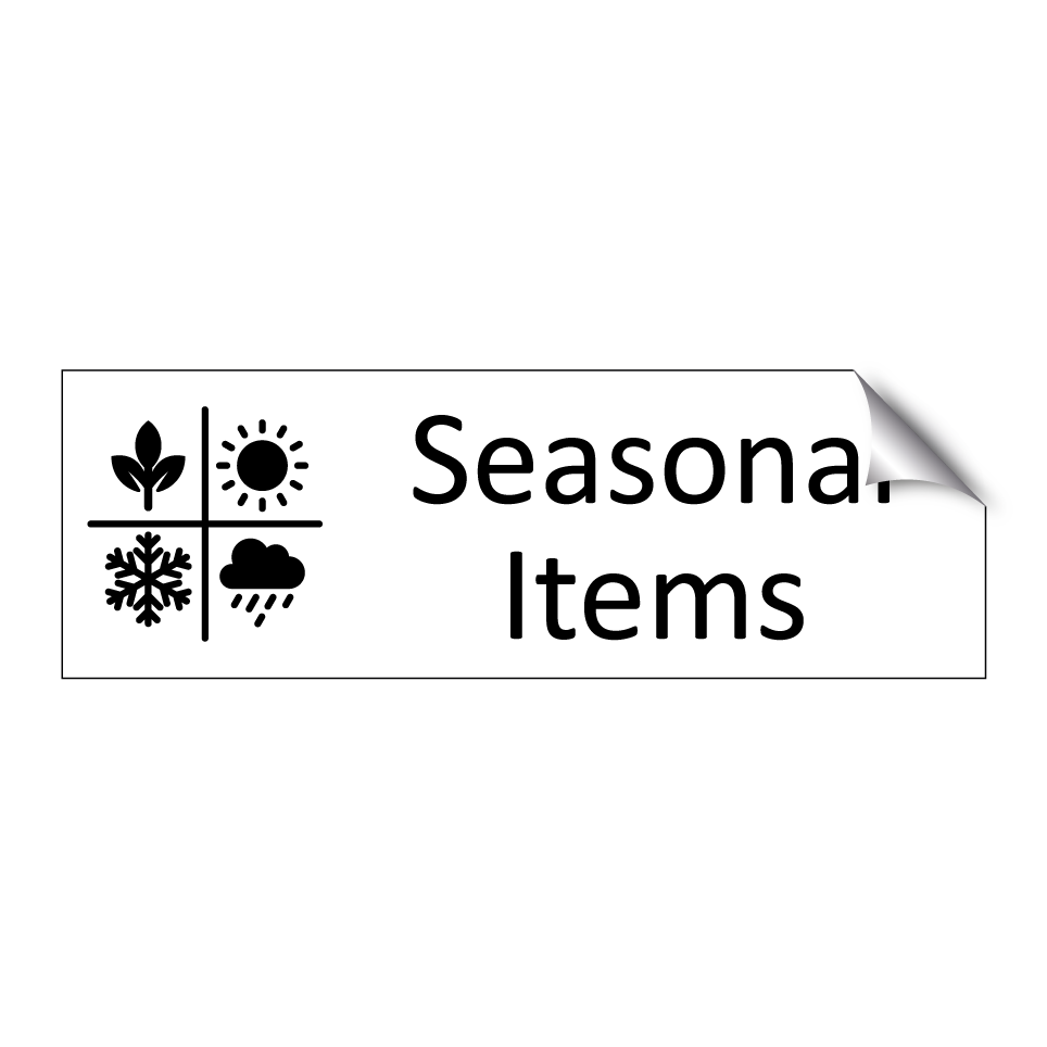 Seasonal Items