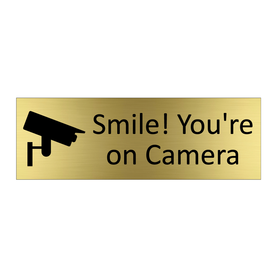 Smile! You're on Camera
