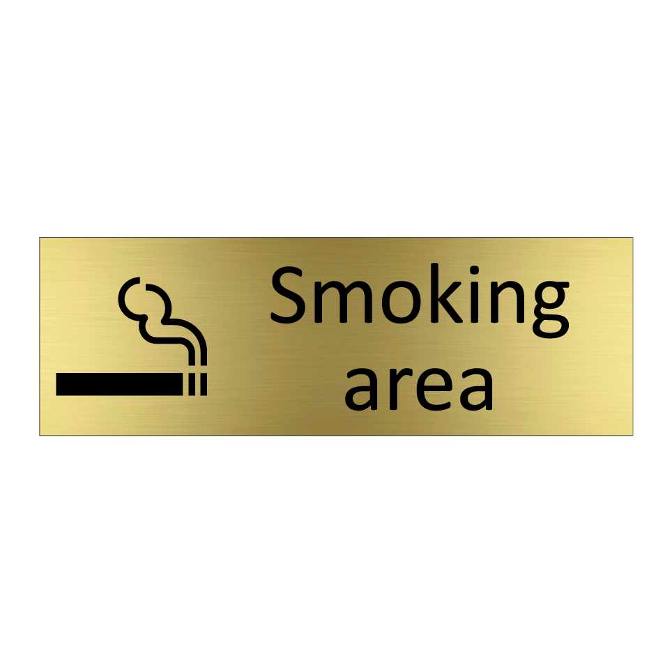 Smoking area