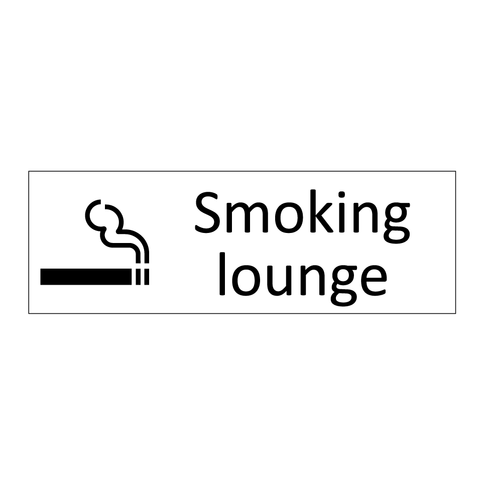 Smoking lounge
