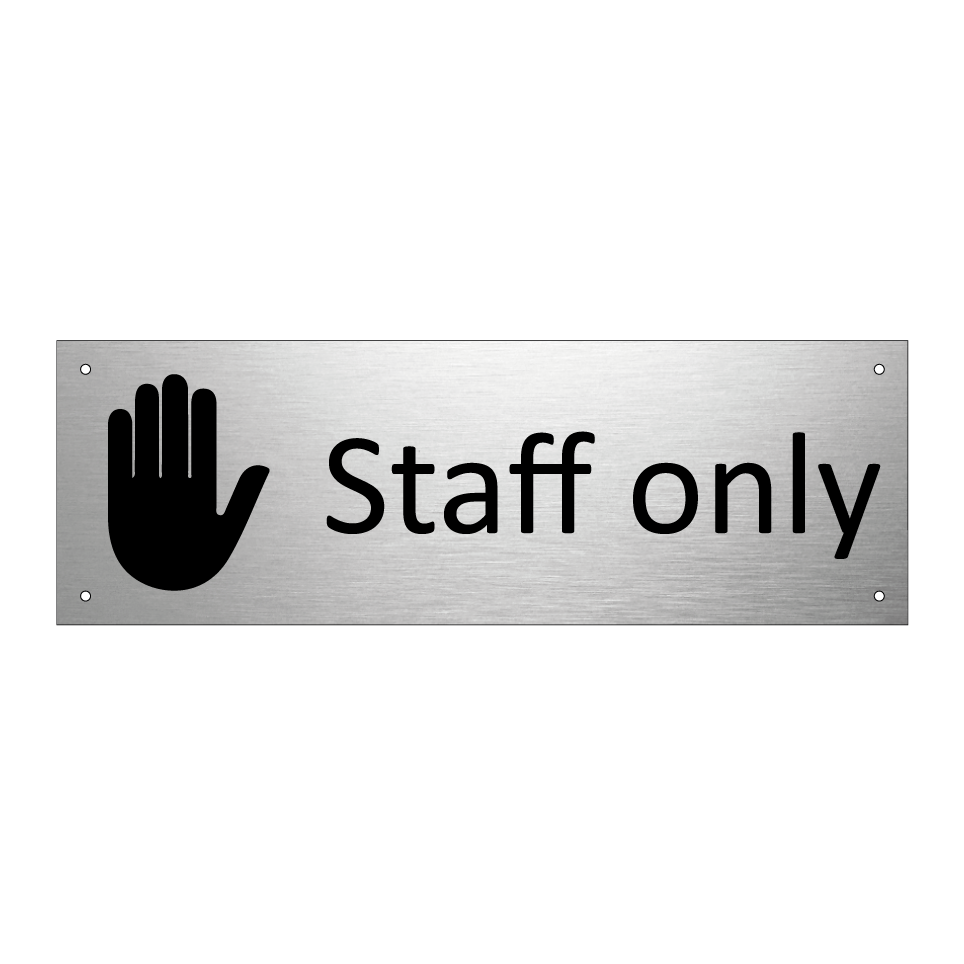 Staff only
