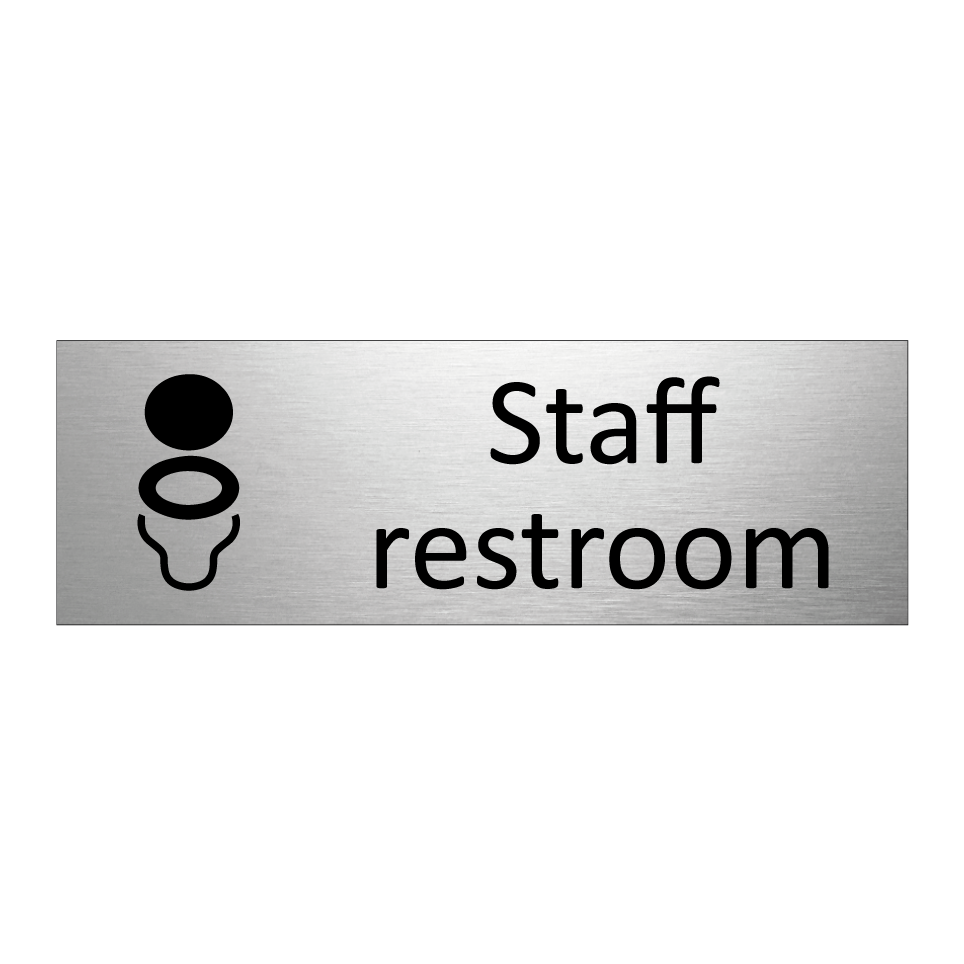Staff restroom