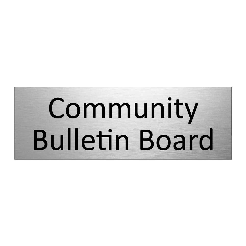 Community Bulletin Board