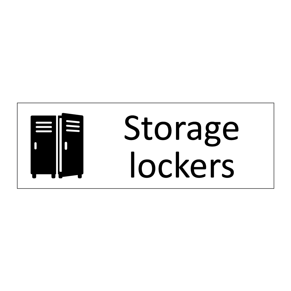 Storage lockers