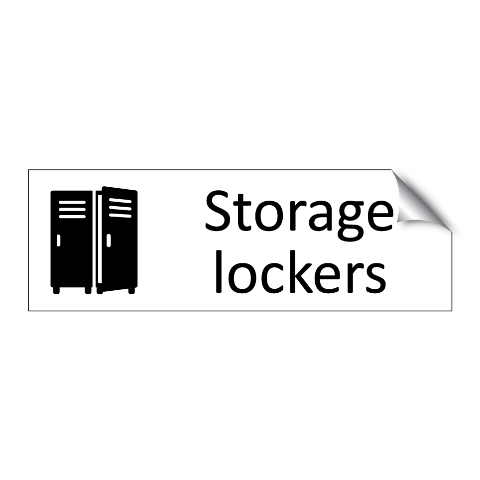 Storage lockers