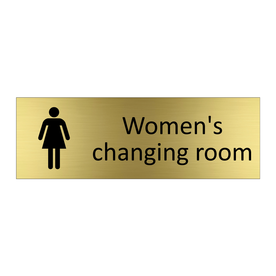 Women's changing room