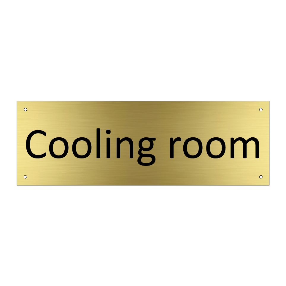 Cooling room